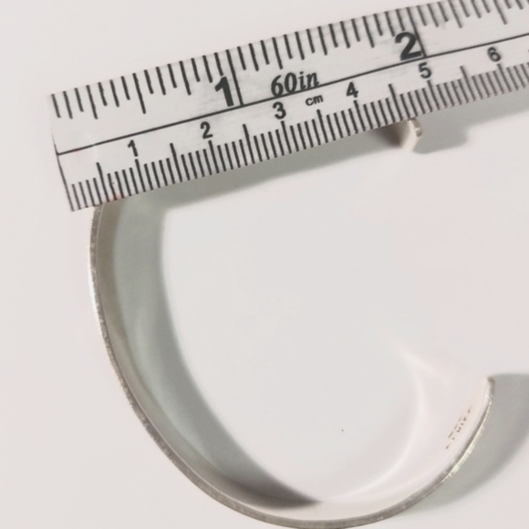 1950'S Mexican Hallmarked Sterling Silver Bracelet - Picture 11 of 15